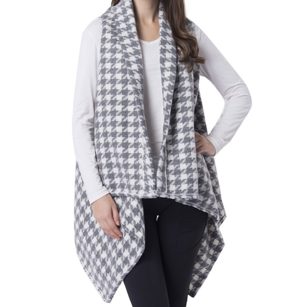 Polyster Waterfall Kimono